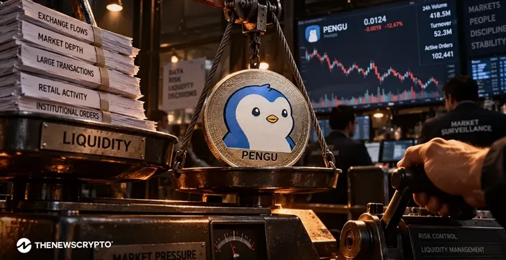 Pudgy Penguins token tests resistance as it nears intraday highs
